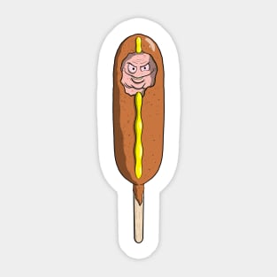 Corn Dog Sticker